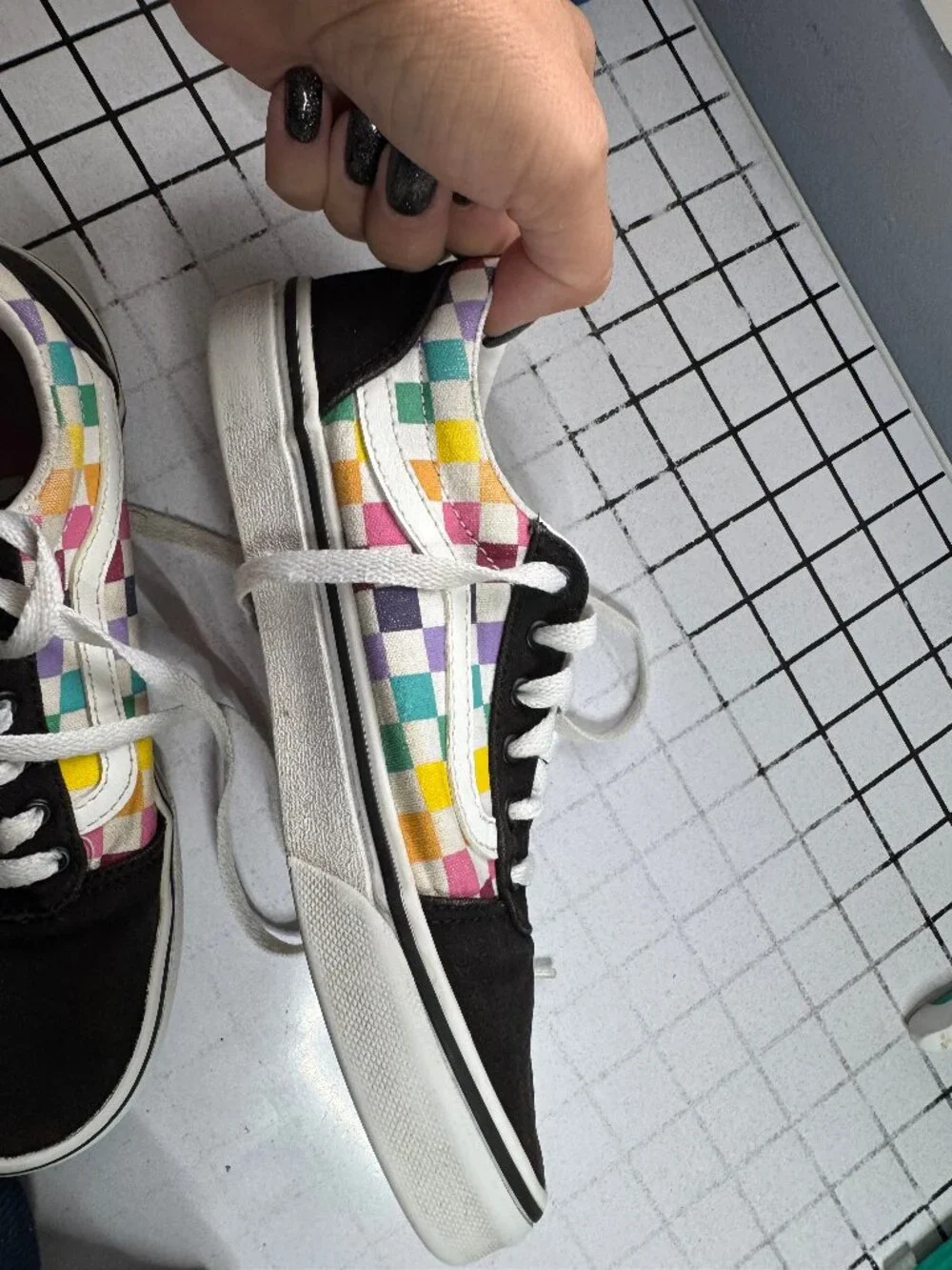vans kids shoes size 3.5